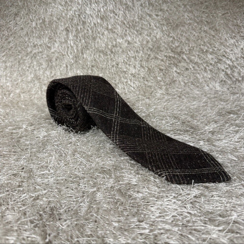 Ermenegildo Zegna Couture Mens Brown Tie NWT